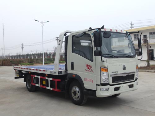 重汽王牌一拖二清障車